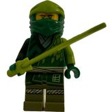 Orjinal Lego Minifigür Yeşil Ninjago