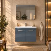 Orka Alinda 80 cm Takım Banyo Dolabı