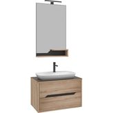 Orka Banyo Galia 80 cm Banyo Dolabı Takımı