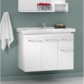 Orka Perge 85 cm Alt Modül Banyo Dolabı
