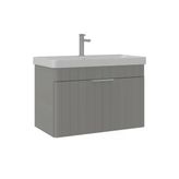 Orka Procida 80 Cm Mat Kaşmir Banyo Dolabı Alt Modül Lavabo