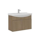 Orka Purus 80 Cm Asma Lavabolu Banyo Alt Dolabı Beyaz