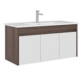 Orka Serra 100 Cm Lavabolu Banyo Alt Dolabı Beyaz