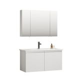 Orka Terme 100 cm Mdf Kaşmir Taş Banyo Dolabı