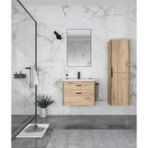 Orka Trio 65 Cm Mdf Çekmeceli Senza Asma Banyo Dolabı Takımı Ve Boy Dolabı