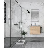 Orka Trio 65 Cm Mdf Çekmeceli Senza Asma Banyo Dolabı Takımı
