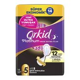 Orkid Platinum Gece Ekstra Plus 14'lü - 6 Adet