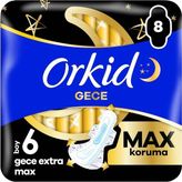 Orkid Ultra Ekstra Dörtlü Paket Gece Ekstra Max 8'lı