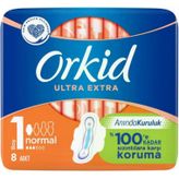 Orkid Ultra Extra Gece Normal 8'li