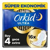 Orkid Ultra Gece Extra 16'lı