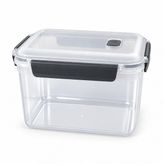 Orret Home Sızdırmaz Contalı Saklama Kabı, Mikrodalga Uyumlu PP Plastik, Havalandırma Delikli Kilitli Kapak, Buhar Valfli Gıda Kutusu, Buzdolabı Düzenleyici, Yemek Taşıma ve Beslenme Kap (4350 Ml)