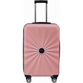 Orta Boy %100 Polikarbon Valiz 4x2 Teker Rose 1809