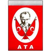 ORTA İPLİ ATALI BAYRAK 50Lİ