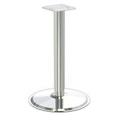 Ortadan Tablalı Paslanmaz Masa Ayağı Yuvarlak 76-480 Mm