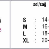 Orthocare 4511 XXL Sol/Left El Bilek Ateli