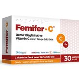 Orthogen Femifer-C 30 Kapsül