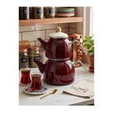 ORUÇ HOME EMAYE ÇAYDANLIK BORDO