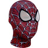 Örümcek Adam Cosplay Kostüm Maske - Bordo