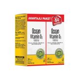 Orzax Ocean Vitamin D3 1000 IU Sprey 2 Adet