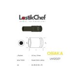 Osaka 27 mm 1/2" Derin Lokma - Siyah