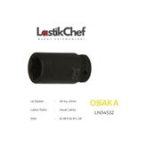 Osaka 32 mm 3/4 Lokma - Siyah