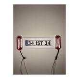 OSCAR OTOMATİV PLAKA LAMBASI 12-24 VOLT NEON