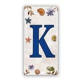 Oscar Stone Decor Doğaltaş Kapı Numarası K Harfi