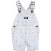Oshkosh Erkek Bebek Salopet Şort - Klasik - 6 Ay - Çok Renkli