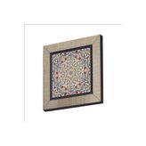 Osmanlı Çini Deseni Baskılı MDF Magnet 7X7