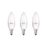 Osram B404 E-14 Led Value Classic 4.9W Beyaz Işık Duy 3'lü Mum Ampul