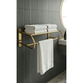 Otel Tipi Havluluk Raf - Altın