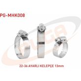 Otoco Hortum Kelepçesi Ayarlı 22-36 / 13MM