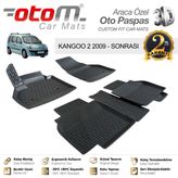 Otom 3D Renault Kangoo 2 2009 Sonrası Araca Özel Paspas