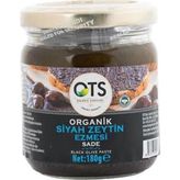 OTS 180 gr Organik Sade Siyah Zeytin Ezmesi