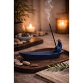 Otscraft Studio Tekne Formlu Dekoratif Tütsülük – Zen Seri