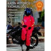 Outdo Kadın Motorcu Yağmurluğu