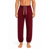 Outlands Bordo Paçası Lastikli Basic Erkek Sweatpants