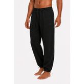 Outlands Siyah Paçası Lastikli Basic Erkek Sweatpants
