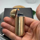 Oval İnce Model Metal Gazlı Çakmak
