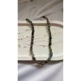 Oval Labradorit Doğal Taş Kolye