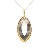 Oval Sedef Kolye