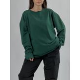 Oversize Yeşil Kadın Sweatshirt Coc3436