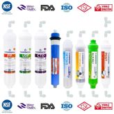 OverWater Kapalı Kasa Su Arıtma Cihazı 8 li Inline Filtresi Seti 12 Aşamalı Özel Sarım Membran Filtre