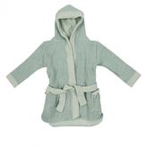 Owli Lovelayers 4 Kat Muslin Bornoz Mint Yesili