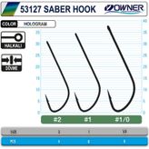 OWNER 53127 SABER HOOK NO 1/0 OLTA İĞNESİ