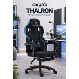 Oxyra Thalron Mavi Siyah Oyuncu Koltuğu
