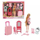 Oydas 02454 Cındy Doll Bavullu Makyaj Masalı Bebek