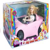 Oydaş 02612 Cindy Car Bebekli Araba Oyuncak