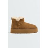 Oysho Deri platform bota