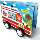 Oyuncak Kitap - Ambulans (Gerçek Tekerlekli) - Aşağı